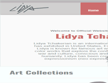 Tablet Screenshot of lidyaart.com